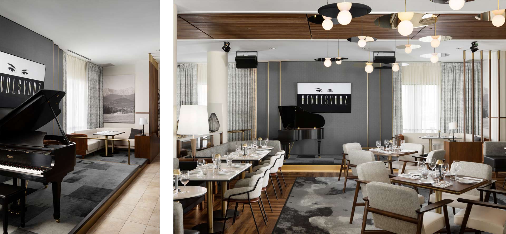 Rendesvouz Restaurant | Calgary Hospitality Architectural and Interior Design